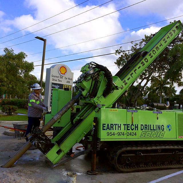 Sonic Angle Drilling in Florida