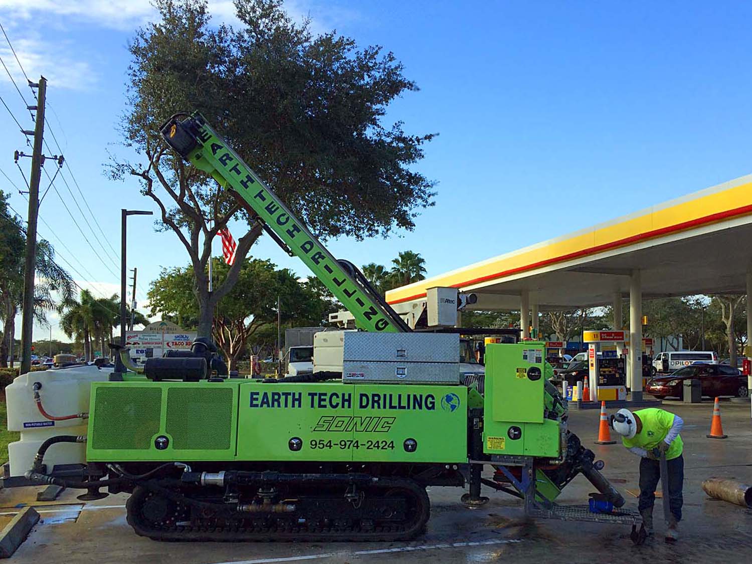 Sonic drilling